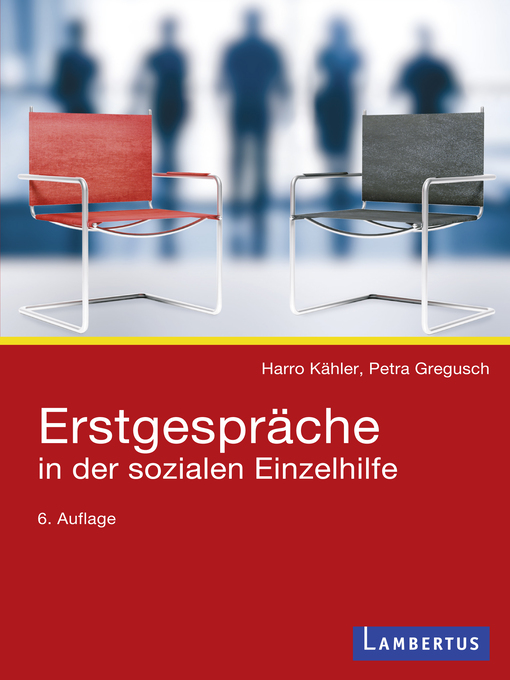 Upplýsingar um Erstgespräche in der sozialen Einzelhilfe eftir Harro Dietrich Kähler - Biðlisti